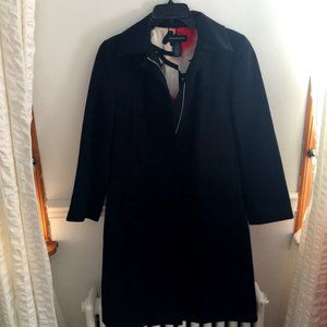 Club Monaco Women's / juniors Black Coat jacket and trench coat